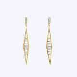 Quinn Diamond Spike Earrings