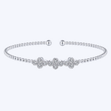Emily Quatrefoil Diamond Station Cuff