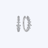 Barbara Diamond Huggie Earrings