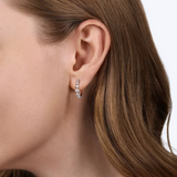 Barbara Diamond Huggie Earrings
