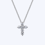 Fiona Diamond Cross Necklace