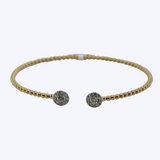 Aubrielle Open Diamond Bangle