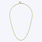 Samuel Hollow Link Men's Chain 22"