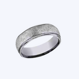 Diamond Brush Tantalum Band