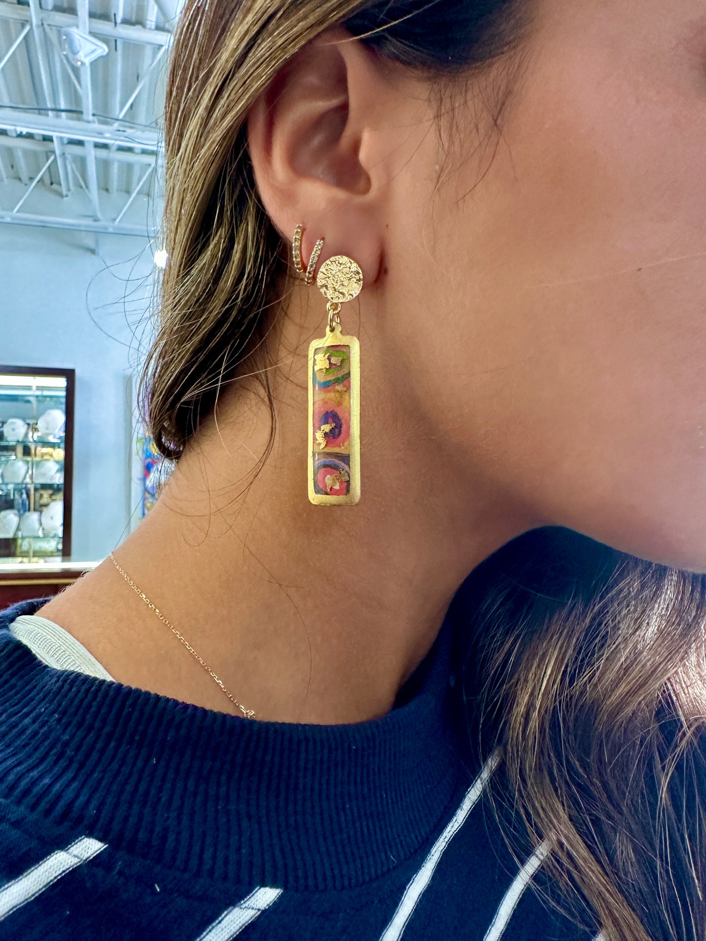 Kandinsky Circles Earrings