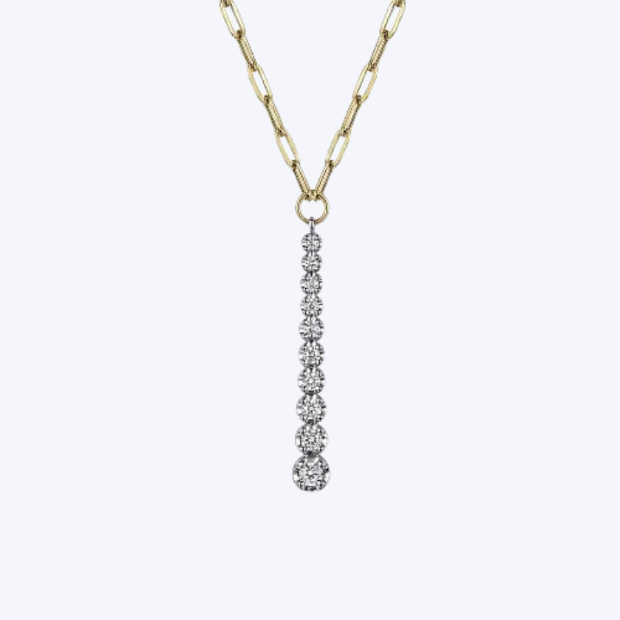 Vertical Bar Link Necklace