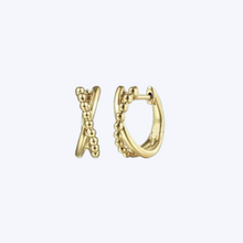 Load image into Gallery viewer, Twisted Huggie Earrings
