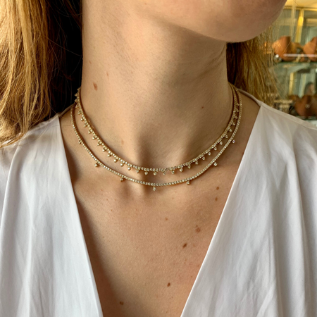 14.25" Tennis Choker 4.50ctw