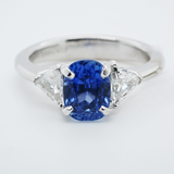 3.07 Carat Sapphire & Diamond Ring
