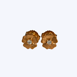 Petite Clover Diamond Earrings