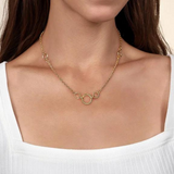 Sabrina Circles Necklace