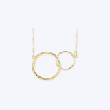 Interlocking Circles Necklace