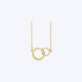Interlocking Circles Necklace