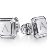 Sterling Silver Square Cufflinks