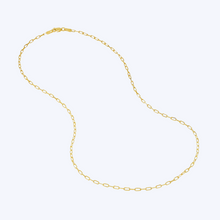 Load image into Gallery viewer, Petite Paperclip Chain Necklace
