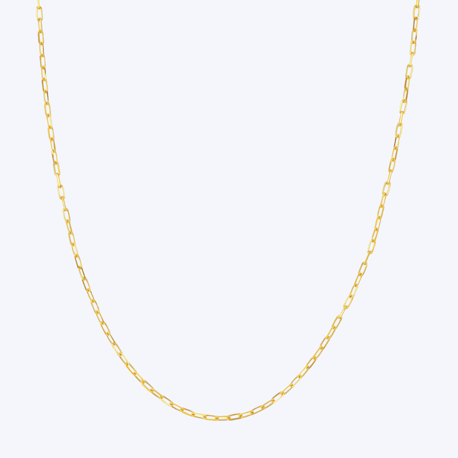 Petite Paperclip Chain Necklace