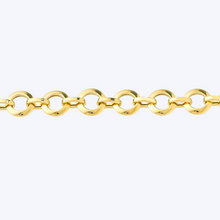 Load image into Gallery viewer, Puffed Round Link Bracelet
