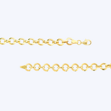 Load image into Gallery viewer, Puffed Round Link Bracelet
