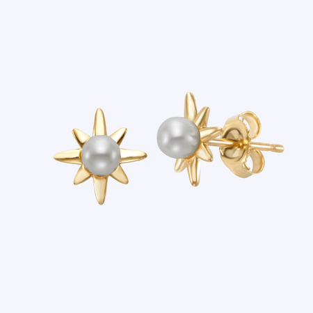 Star Pearl Studs