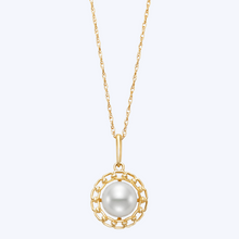 Load image into Gallery viewer, Link Pearl Pendant Necklace
