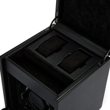 Load image into Gallery viewer, Black British Racing Single Watch Winder w/ Storage
