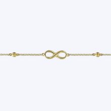 Load image into Gallery viewer, Chain Bracelet with Infinity Station
