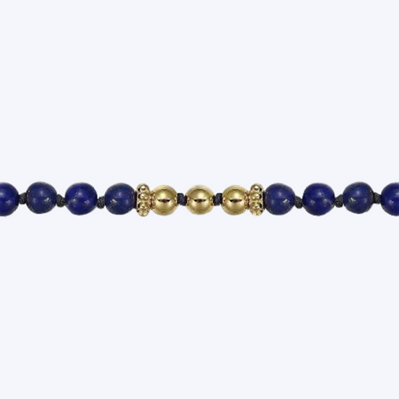 Lapis Beads Bracelet