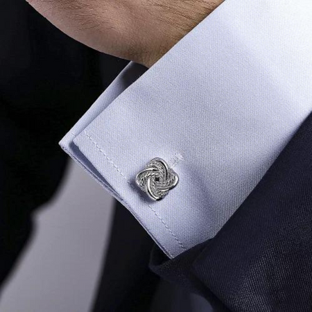 Double Love Knot Cufflinks