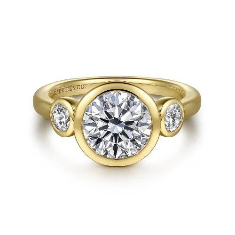 Henley Round Bezel Set Diamond Ring
