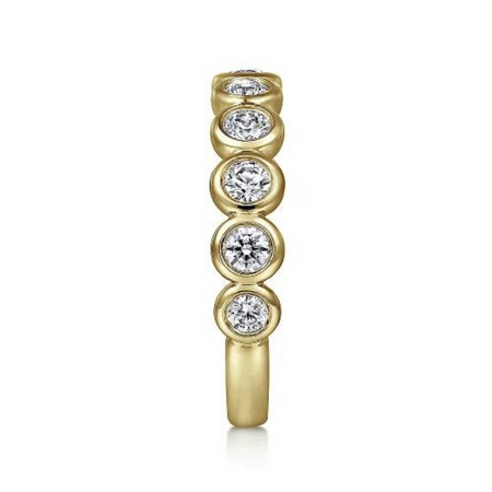 Amalfi Bezel Diamond Anniversary Band