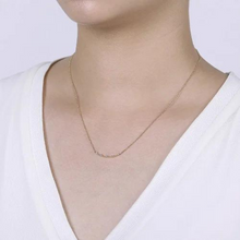 Load image into Gallery viewer, Diamond Stations Bar Necklace
