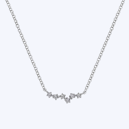 Diamond Constellation Bar Necklace