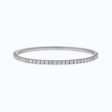 6.41ctw Laboratory-Grown Diamond Flex Tennis Bracelet