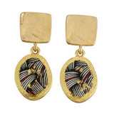 Braided Drop Earrings