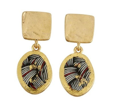 Braided Drop Earrings