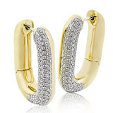 Caitlin Diamond Hoops