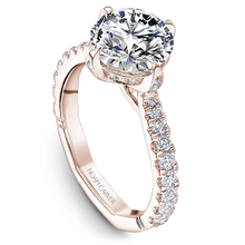 Load image into Gallery viewer, North-South-East-West Claw Prong Diamond Engagement Ring
