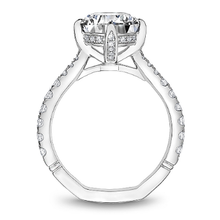 Load image into Gallery viewer, North-South-East-West Claw Prong Diamond Engagement Ring
