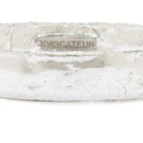 Sterling Silver Leaf Bangle
