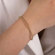 Load image into Gallery viewer, Beaded Bujukan Open Bangle
