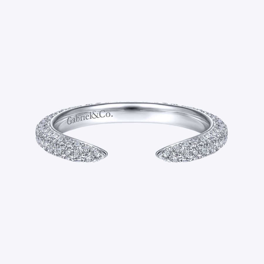 Diamond Pave Split Ring