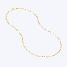 Load image into Gallery viewer, 2.45 MM Petite Paper Clip Chain
