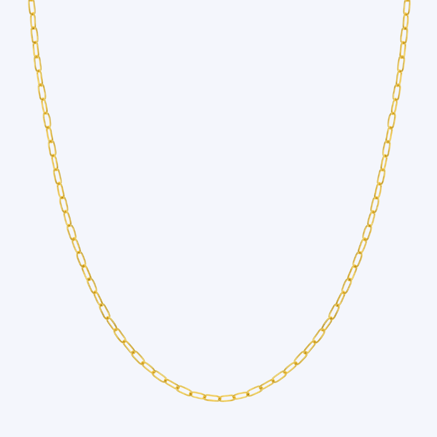 2.45 MM Petite Paper Clip Chain