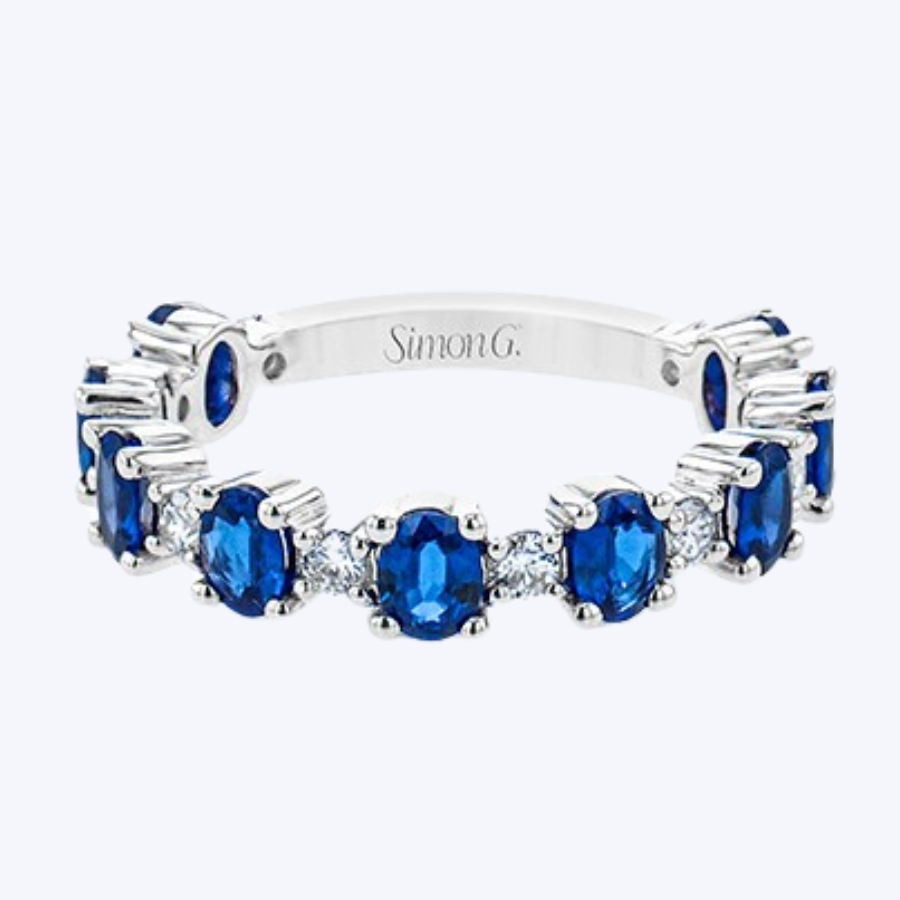 Diana Sapphire & Diamond Ring