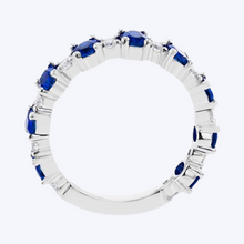 Load image into Gallery viewer, Diana Sapphire &amp; Diamond Ring
