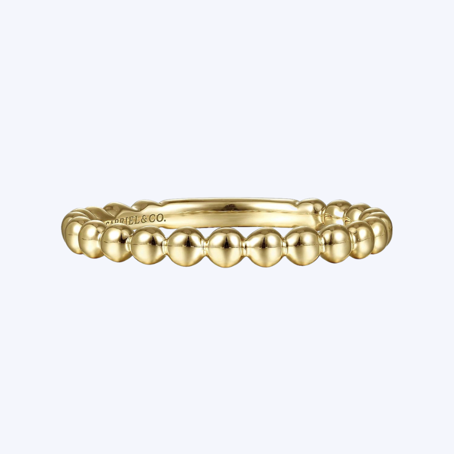 Beaded Stackable Ring