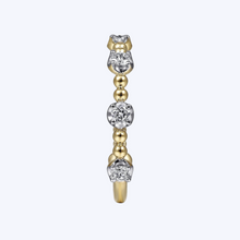 Load image into Gallery viewer, Bujukan Ball &amp; Diamond Cluster Station Ring

