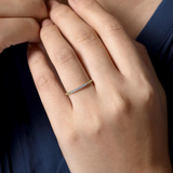 Jenny Bujukan Bead & Diamond Stackable Ring