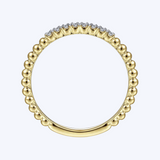 Jenny Bujukan Bead & Diamond Stackable Ring