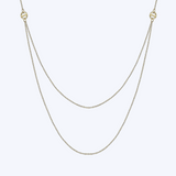 Double Chain Layered Necklace